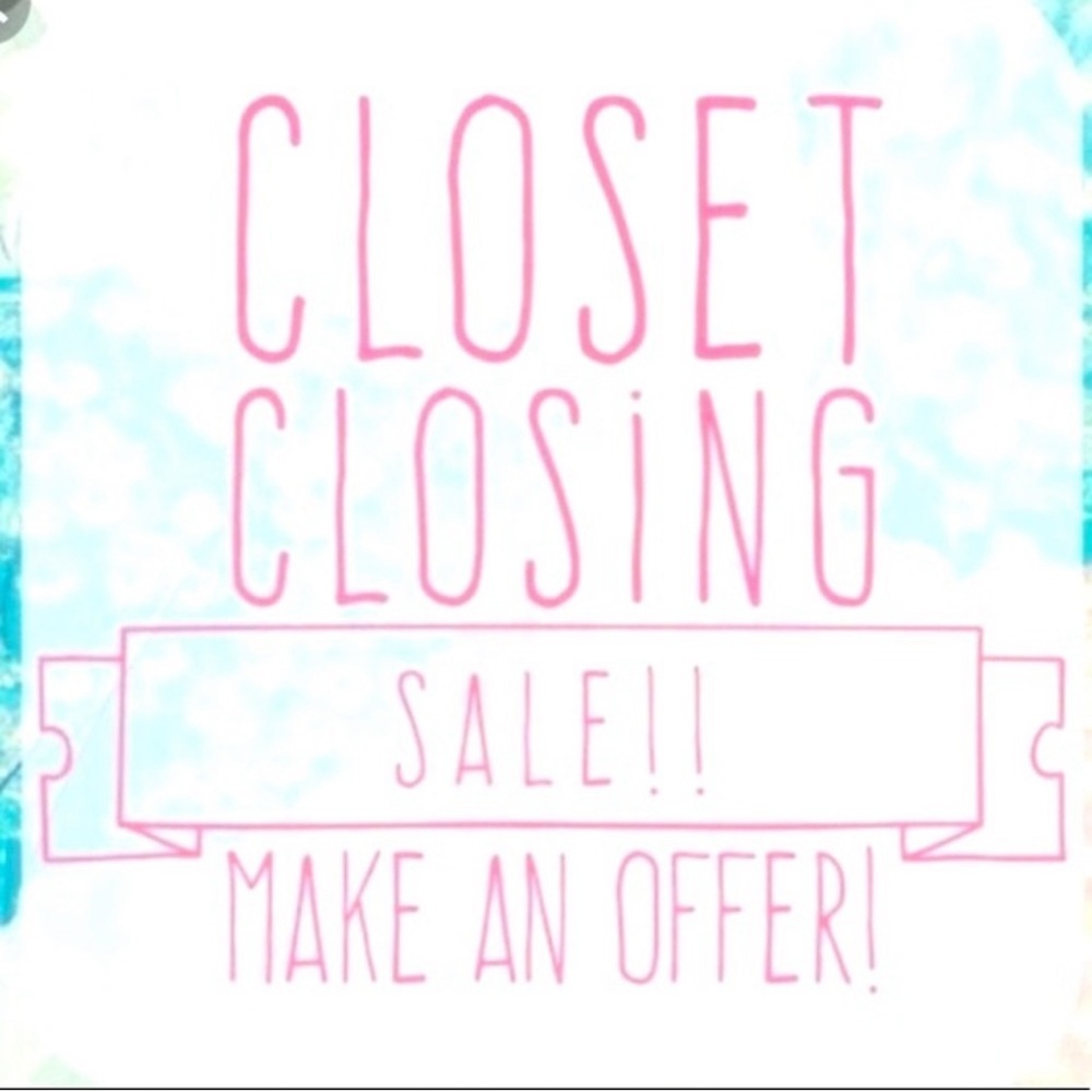 Closing closet asap make an offer please!!!